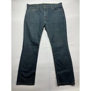 Levi's 511 Men's Slim Fit Straight Leg Blue Denim Jeans - Size 38x30 (38x29.5)